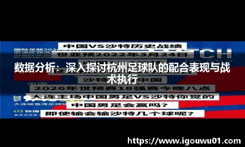 数据分析：深入探讨杭州足球队的配合表现与战术执行